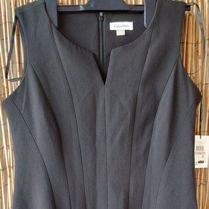 Calvin Klein Black Dress 12P NWT